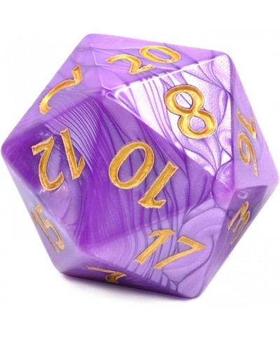 20 Sided DND Dice D20 Giant Polyhedral Dice 55mm Titan Large Pearl Color D20 Dice 20 Sided Cube D&D Dice Set for Dungeons and...