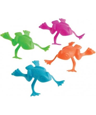 Jumping Leap Frog Toy - 144 Pack of 2 Inch Assorted Colors Plastic - for Kids Playing Parties Party Favors Easter Birthdays a...