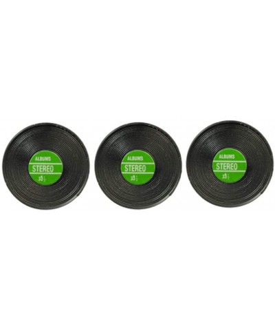 Dollhouse 3 Records with Green Label Miniature Music Room 1:12 Scale Accessory $14.46 Dollhouse Accessories