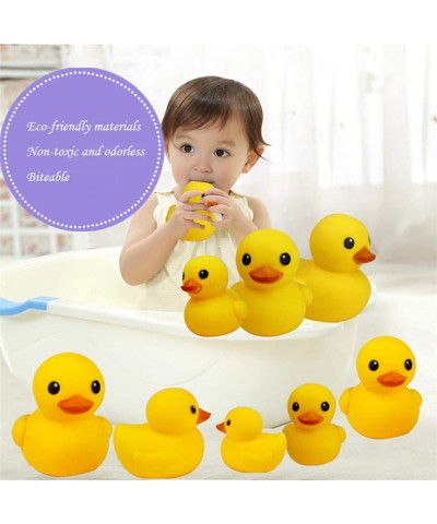 Bath Duck Toys 9 Pcs Rubber Duck Family Squeak & Float Ducks Baby Shower Toy for Toddlers Boys Girls $25.75 Bathtub Toys