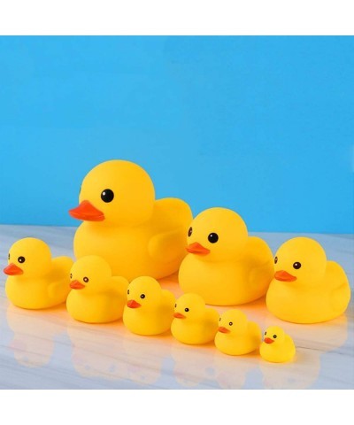 Bath Duck Toys 9 Pcs Rubber Duck Family Squeak & Float Ducks Baby Shower Toy for Toddlers Boys Girls $25.75 Bathtub Toys