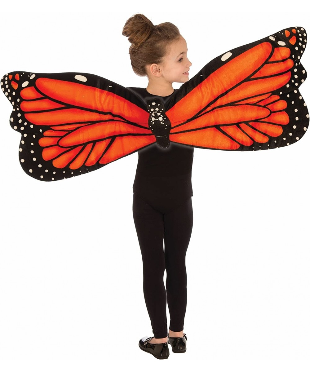 Forum Plush Butterfly Child Wings Costume Orange $67.62 Kids' Costumes