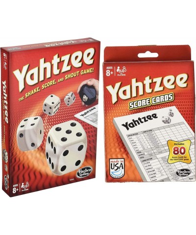 Yahtzee Board Games Bundled with Yahtzee Score Pads $38.05 Board Games