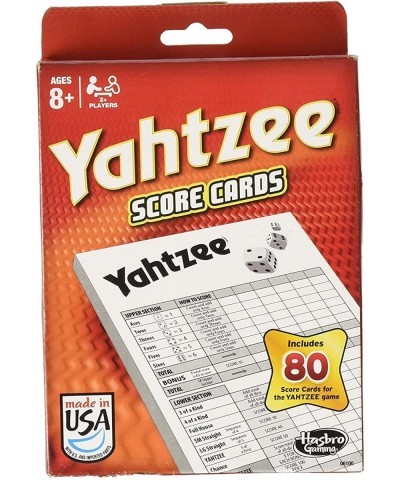 Yahtzee Board Games Bundled with Yahtzee Score Pads $38.05 Board Games