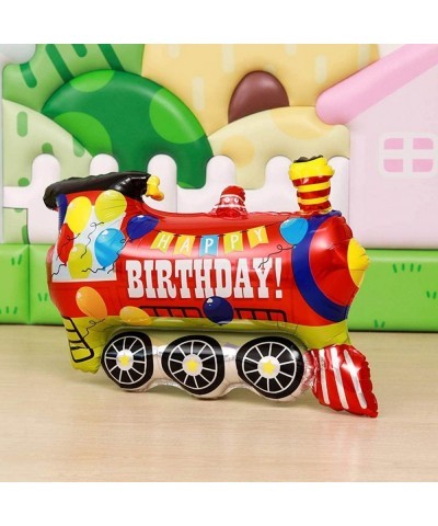 Choo Choo Im Two Balloons Banner Train 2nd Birthday Party Decorations for Boys 2nd Birthday Two Train Baby Shower Chugga Chug...