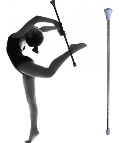 26-inch Twirling Baton Spinning Dance Baton Metal Rhythmic Gymnastics Conducting Batons for Child in Majorette-Complete with ...