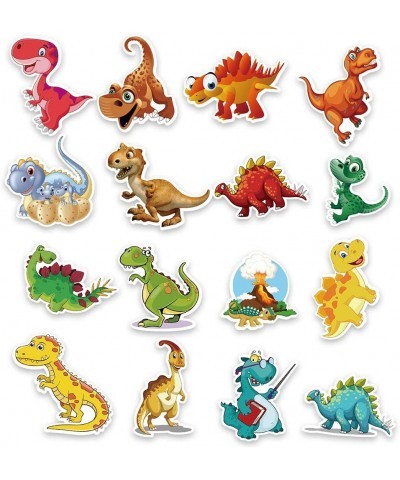 50Pcs Cute Dinosaur Stickers for Kids Teens Waterproof Cool Animal Laptop Stickers Cartoon Dinosaur Sticker Pack for Water Bo...