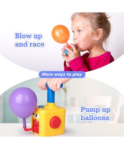 Power Balloon Car Toy for Kids Children Inertial Balloon Powered Car Science Intelligence Education Toy DIY Inflatable STEM B...