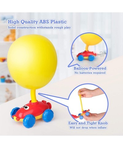 Power Balloon Car Toy for Kids Children Inertial Balloon Powered Car Science Intelligence Education Toy DIY Inflatable STEM B...