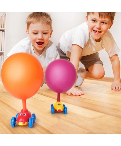 Power Balloon Car Toy for Kids Children Inertial Balloon Powered Car Science Intelligence Education Toy DIY Inflatable STEM B...