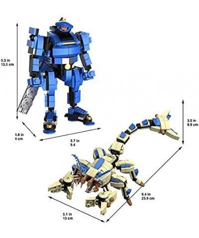 Mecha Frame Sci-Fi Series Keiji 2 and Mimicry Creature Building Toys $78.18 Toy Building Sets