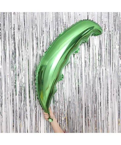 12pcs Palm Tree Leaves Balloons Helium Foil Green Coconut Tree Leaves Balloons for Birthday Wedding Baby Shower Hawaii Luau T...