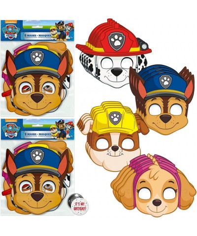 Paw Patrol Masks for Kids Party | Paw Patrol Favors for Kids Birthday | Paw Patrol Decorations with Button | 16 Pack $17.15 K...