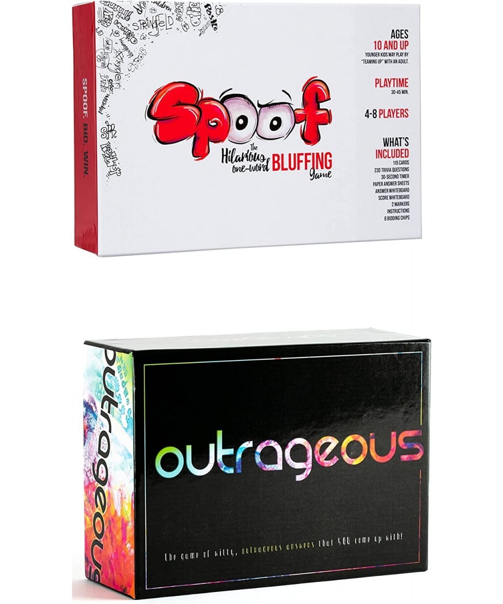 Save 25% When You Buy Spoof Family Bluffing Game + Outrageous Party Game $50.57 Board Games