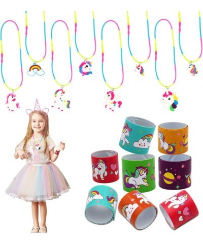 Unicorn Party Supplies Set with headbands necklaces clap bracelets rings tattoos bags Unicorn Birthday Favors? Decorations Gi...