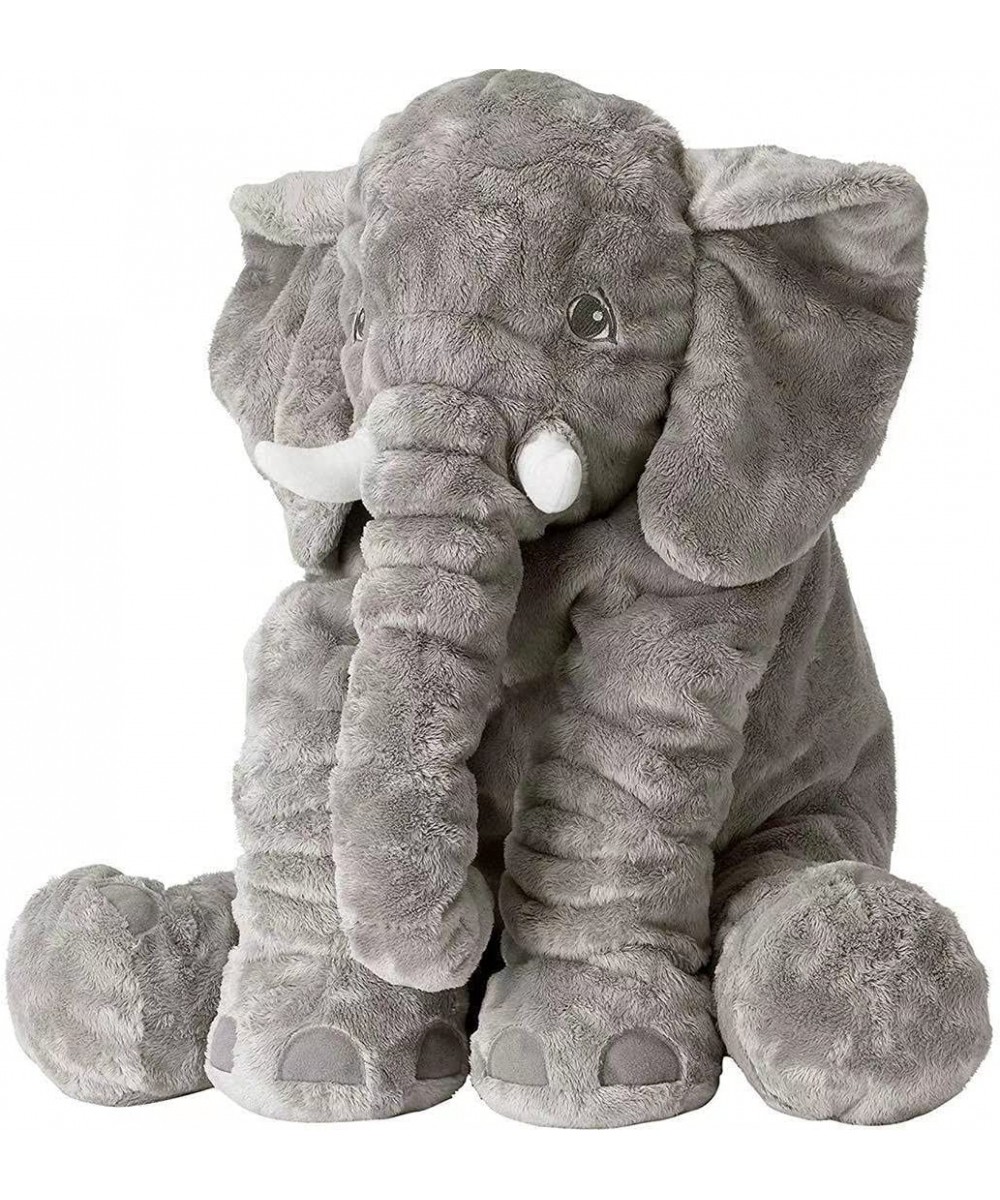 Giant Stuffed Animals Doll Elephant Stuffed Animal 24" Stuffed Elephant Plush Toy Gifts for Girls Boys Gray $50.66 Stuffed An...