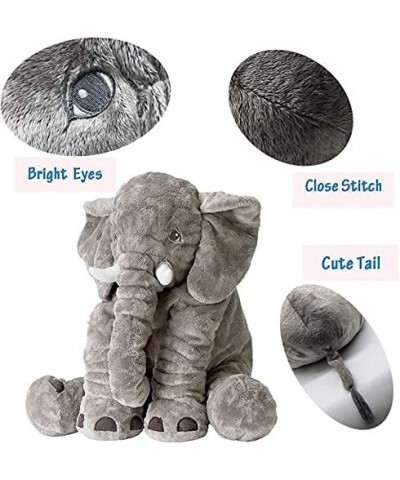 Giant Stuffed Animals Doll Elephant Stuffed Animal 24" Stuffed Elephant Plush Toy Gifts for Girls Boys Gray $50.66 Stuffed An...