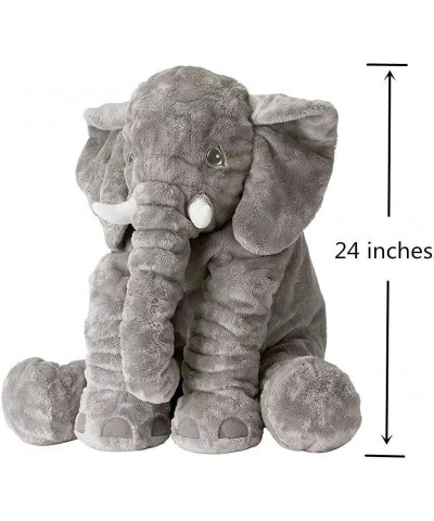 Giant Stuffed Animals Doll Elephant Stuffed Animal 24" Stuffed Elephant Plush Toy Gifts for Girls Boys Gray $50.66 Stuffed An...