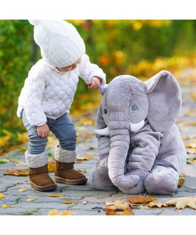 Giant Stuffed Animals Doll Elephant Stuffed Animal 24" Stuffed Elephant Plush Toy Gifts for Girls Boys Gray $50.66 Stuffed An...