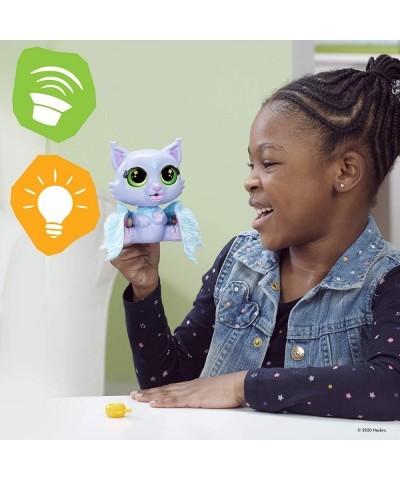 Flitter The Kitten Color-Change Interactive Feeding Toy Lights and Sounds Ages 4 and up $24.98 Plush Interactive Toy Figures