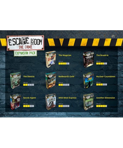 Escape Room The Game Expansion Pack – Nuclear Countdown | Solve The Mystery Board Game for Adults and Teens (English Version)...