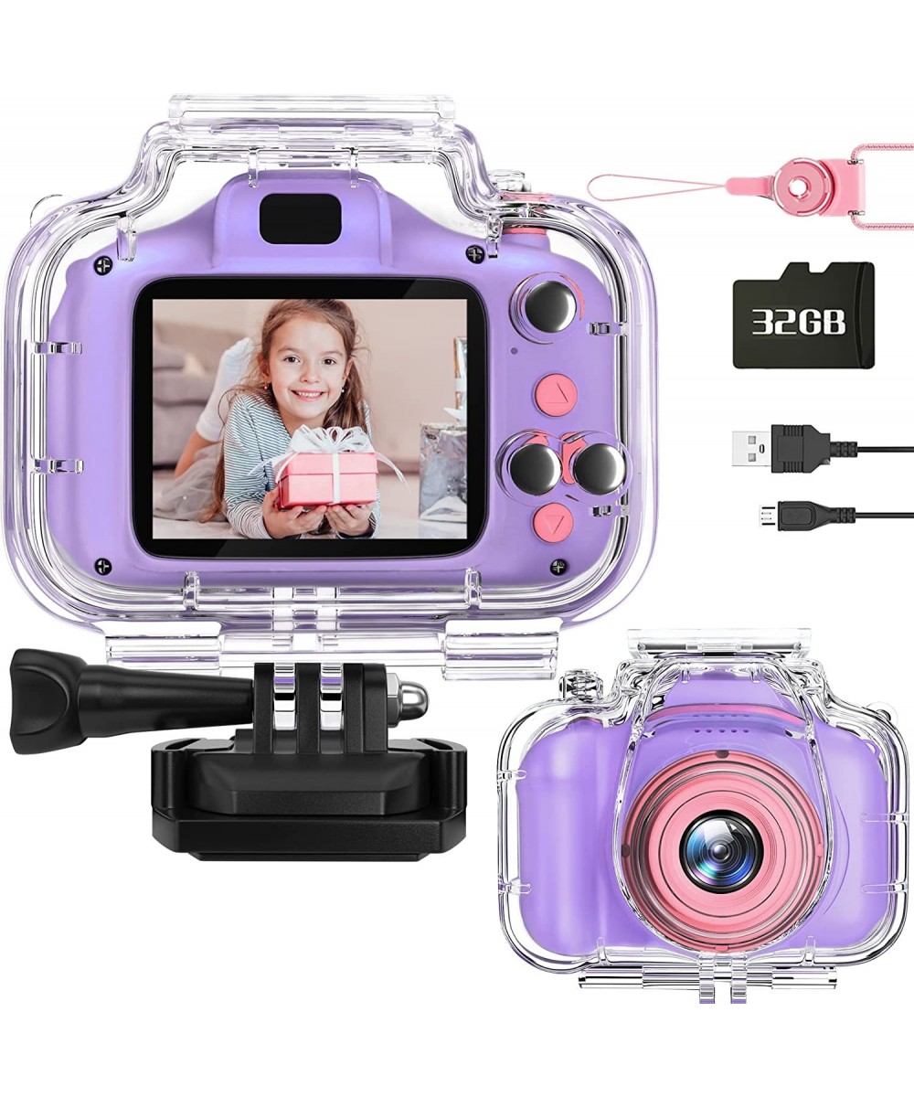 Kids Camera for Girls Christmas Birthday Gift for 3-12 Years Old Children Digital Cameras Toddler Waterproof Video Portable C...