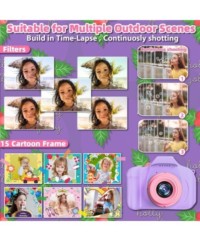 Kids Camera for Girls Christmas Birthday Gift for 3-12 Years Old Children Digital Cameras Toddler Waterproof Video Portable C...