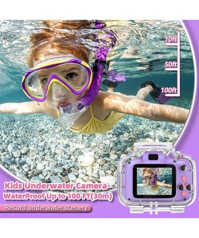 Kids Camera for Girls Christmas Birthday Gift for 3-12 Years Old Children Digital Cameras Toddler Waterproof Video Portable C...