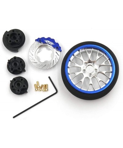 YA-0625DB Aluminum Transmitter Steering Wheel Set Blue Type A $32.41 Hobby Remote & App Controlled Vehicle Parts