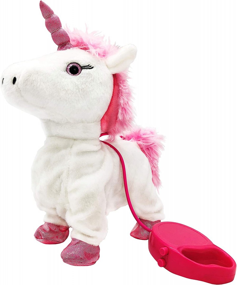 Unicorn Toys Walking and Singing Unicorn Toy Pet with Remote Control Leash Unicorn Gifts for Girls $58.22 Plush Interactive T...