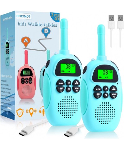 Walkie Talkies for Kids: 2 Pack Rechargeable Kids Walkie Talkies Long Range 22 Channels 2 Way Radio Kids Christmas Toy Gift f...