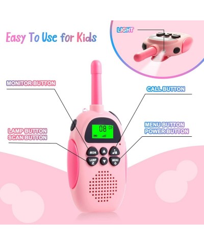 Walkie Talkies for Kids: 2 Pack Rechargeable Kids Walkie Talkies Long Range 22 Channels 2 Way Radio Kids Christmas Toy Gift f...