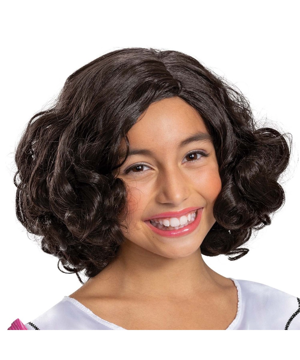 Mirabel Child Wig for Girls Official Disney Encanto Mirabel Costume Accessory for Kids Child Size $27.18 Kids' Dress-Up Acces...