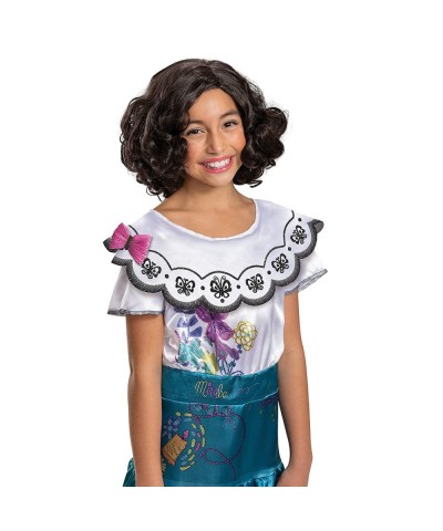 Mirabel Child Wig for Girls Official Disney Encanto Mirabel Costume Accessory for Kids Child Size $27.18 Kids' Dress-Up Acces...