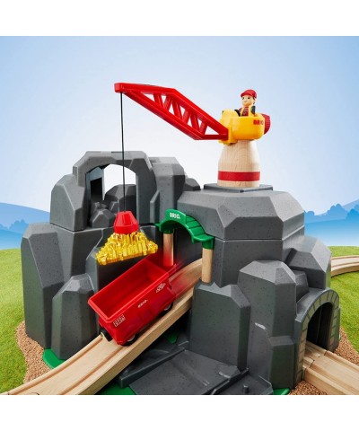 World - 33889 Crane & Mountain Tunnel | 7 Piece Toy Train Accessory for Kids Ages 3 and Up Multi $111.05 Early Development & ...