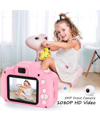 Digital Camera for Kids 1080P FHD Kids Digital Video Camera Camcorder for 3-10 Years Girls Gift with 32GB SD Card & 2 Inch IP...