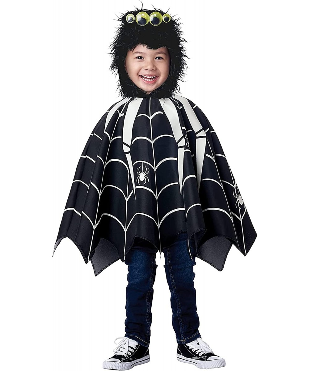 Glow In The Dark Spider Poncho Toddler Halloween Costume $49.80 Kids' Costumes