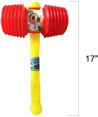 Giant Squeaky Hammer Jumbo 17 Inch Kids’ Squeaking Hammer Pounding Toy Clown Carnival and Circus Birthday Party Favors Best G...