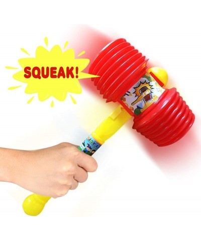 Giant Squeaky Hammer Jumbo 17 Inch Kids’ Squeaking Hammer Pounding Toy Clown Carnival and Circus Birthday Party Favors Best G...