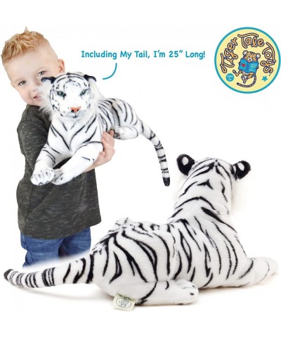 Saphed The White Tiger - 17 Inch (Tail Measurement Not Included) Stuffed Animal Plush - by Tiger Tale Toys $34.72 Stuffed Ani...