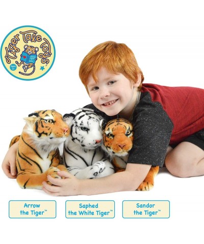 Saphed The White Tiger - 17 Inch (Tail Measurement Not Included) Stuffed Animal Plush - by Tiger Tale Toys $34.72 Stuffed Ani...