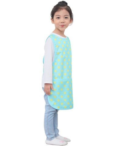 Waterproof Kids Art Smocks 37 Colors (Age 1-8 S-XL Size) Mint Dot (02-M) $19.76 Kids' Drawing & Writing Boards