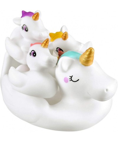 Bath Toys Water Spray Toys Cute Unicorn Rubber for Baby Kids Toddlers for Shower Time or Pool Party Unicorn Floating Bath Squ...