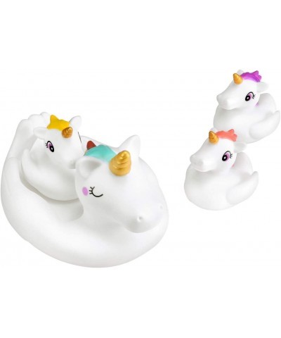 Bath Toys Water Spray Toys Cute Unicorn Rubber for Baby Kids Toddlers for Shower Time or Pool Party Unicorn Floating Bath Squ...