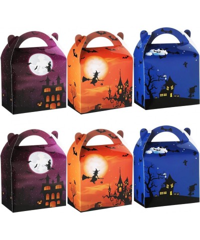 24 Pack Halloween Treat Boxes (7 inx4 inx6 in) Trick or Treat Candy Boxes Cookies Goodie Bags for Halloween Party Favor Suppl...