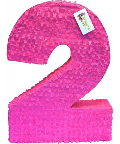 APINATA4U Large Solid Hot Pink Two Pinata Second Birthday $62.28 Piñatas