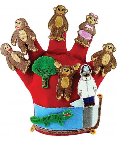 Glove Puppet Set: Monkeys Jumping on The Bed $34.02 Hand Puppets