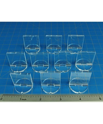 1-inch Wargame Counter Stands Clear (10) $16.50 Game Accessories