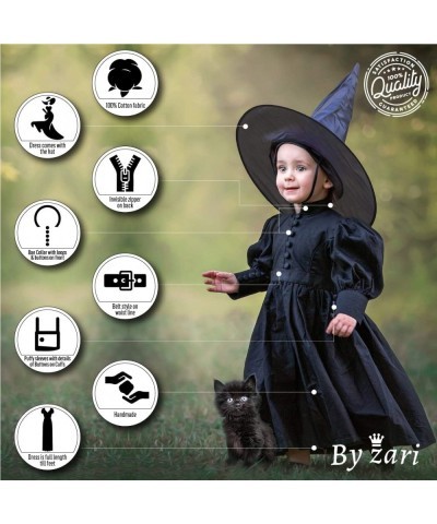 Witch costume for girls Halloween costumes for kids Cosplay and Fancy Dress Parties Toddler to Girl Clothes 1-12Yr $79.19 Kid...