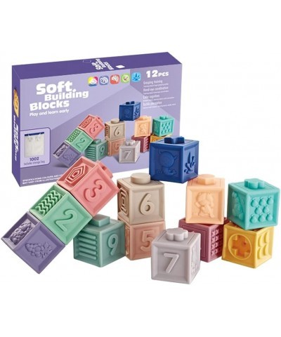 Soft Stacking Blocks for Baby Montessori Sensory Infant Bath Toys for Toddlee Toddlers Babies 6 9 Month 1 2 Year Old $34.36 E...